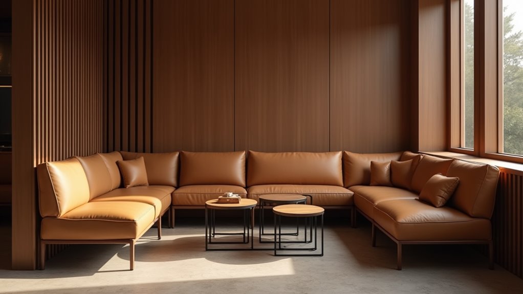 elegant minimalist sofa design