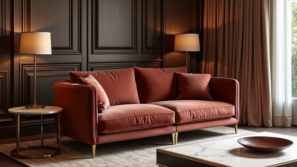 elegant modular customizable sofa