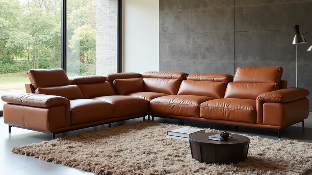 elegant modular sectional sofas