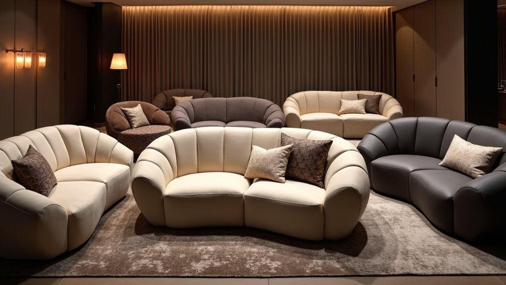 elegant modular sophisticated sofa