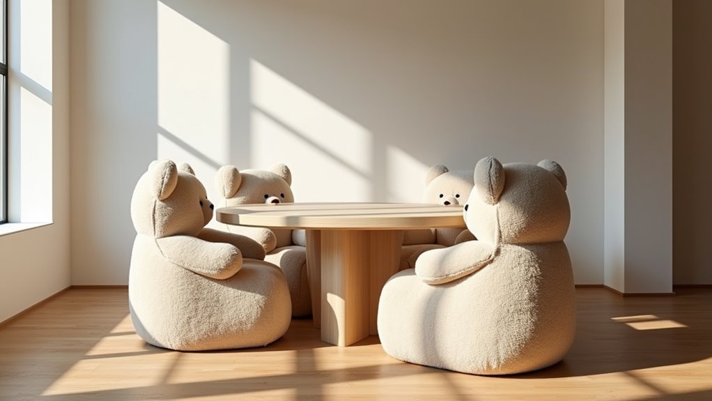 elegant neutral seating solution