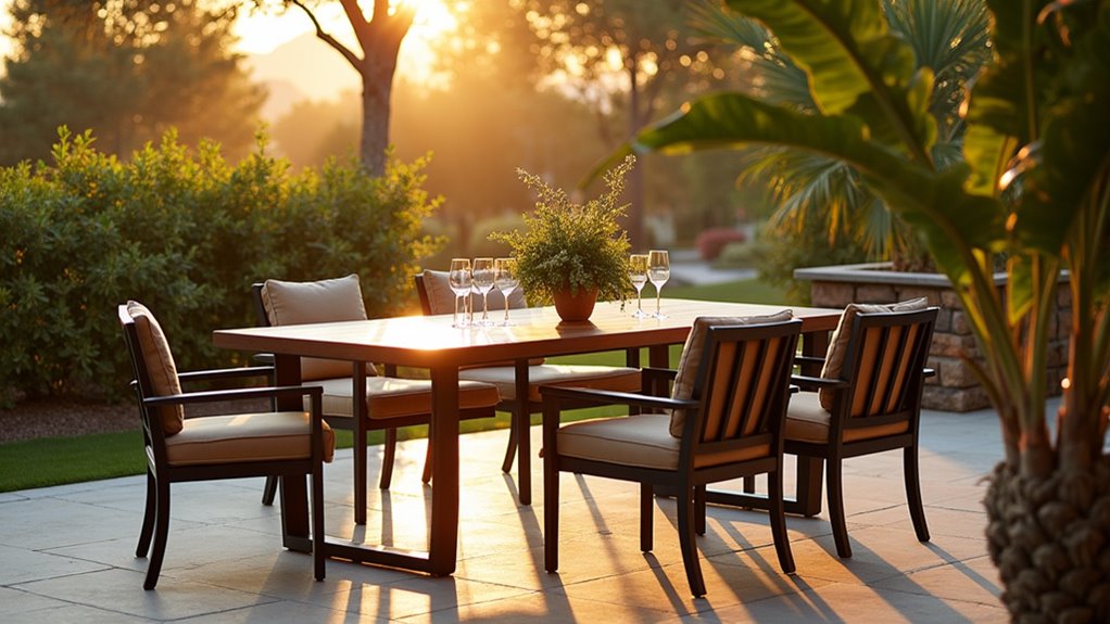 elegant outdoor furniture collection