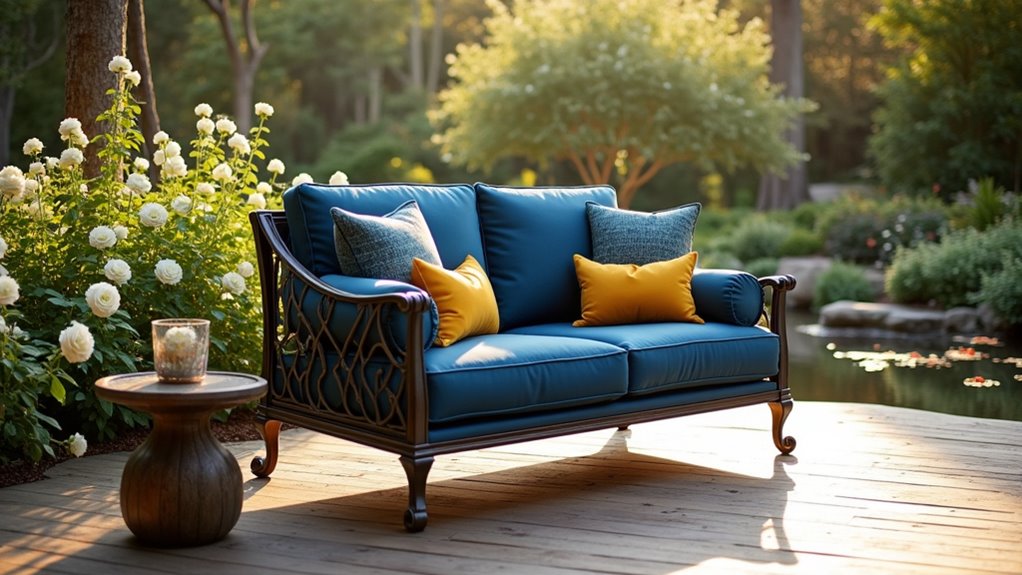 elegant outdoor relaxation furniture