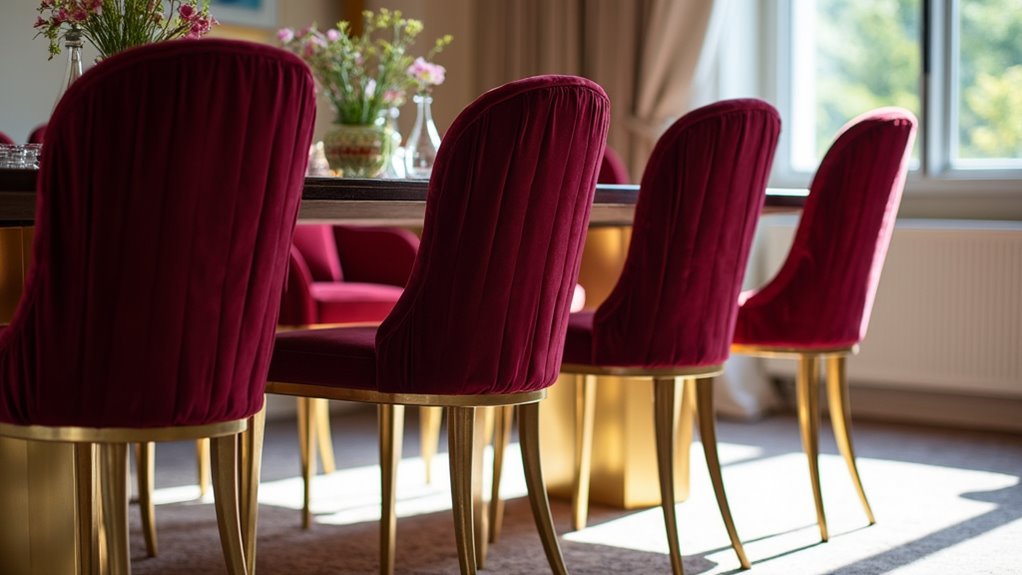 elegant pleated chair design