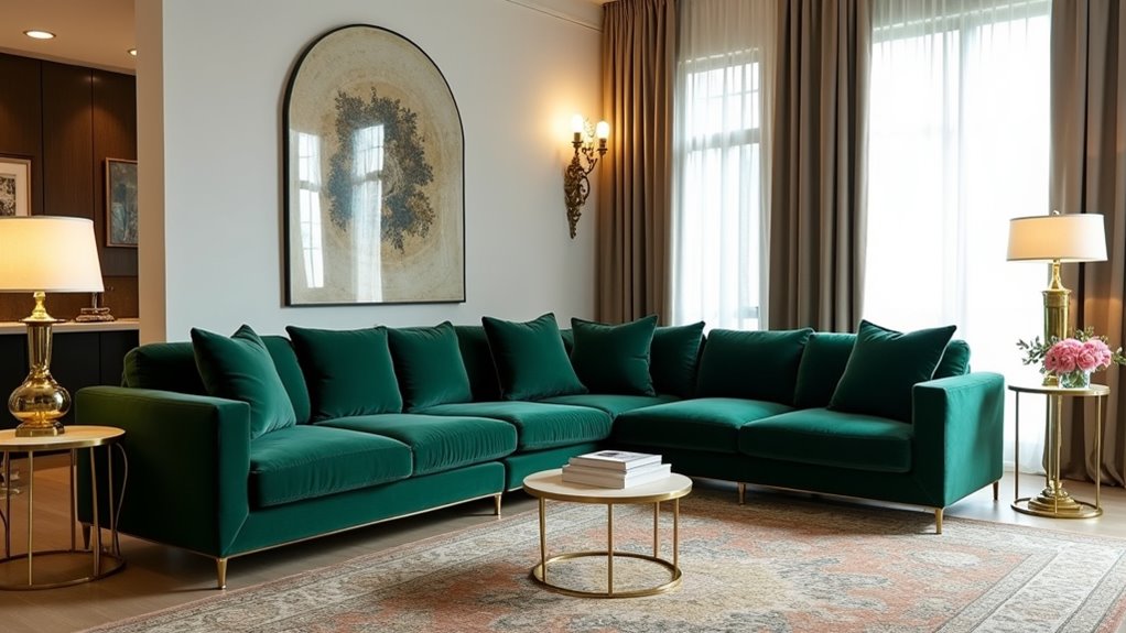 elegant plush velvet sanctuary