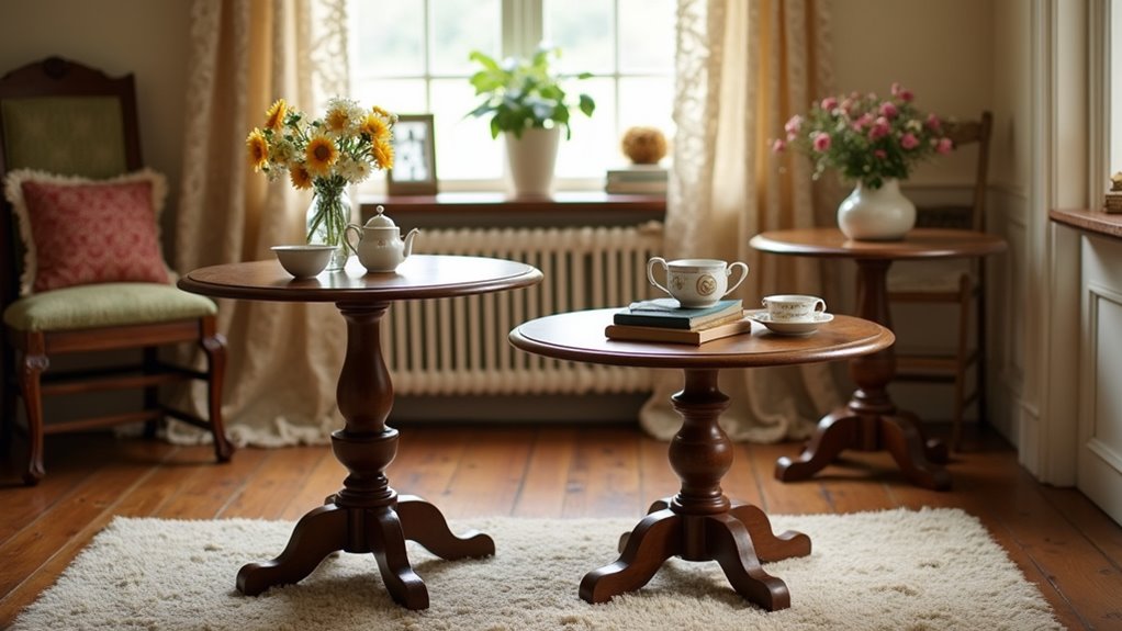 elegant round coffee tables