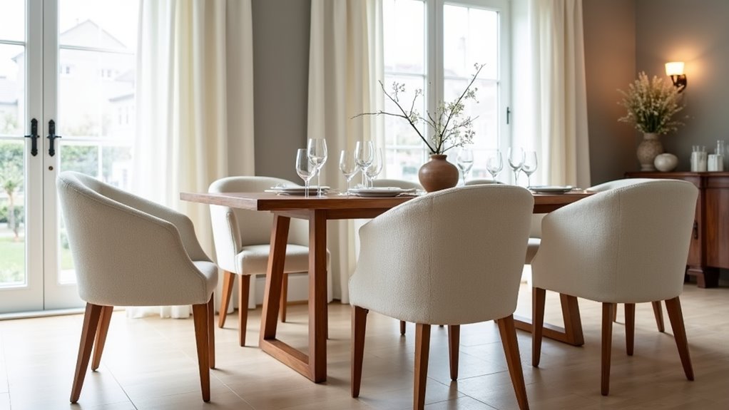 elegant scandinavian dining chair