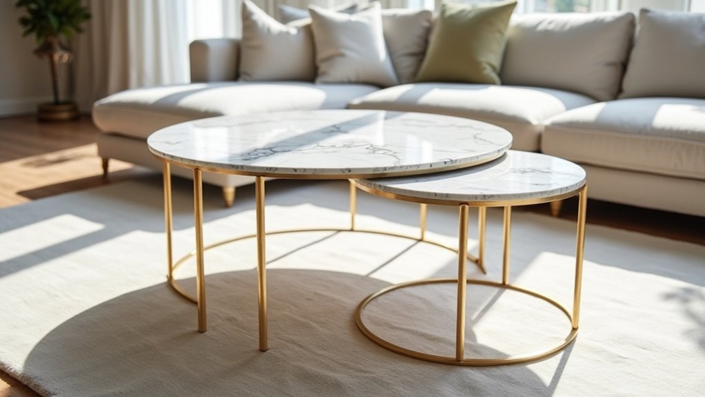 elegant space saving tables
