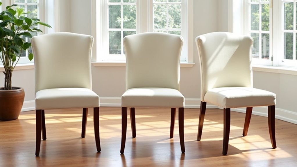 elegant upholstered dining chair