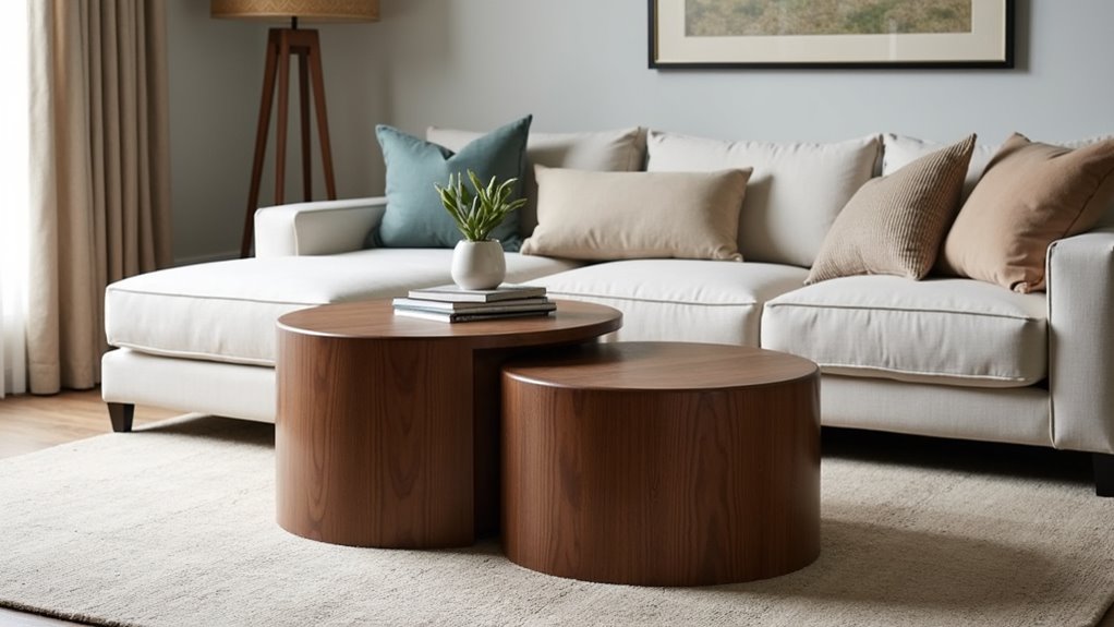 elegant versatile nesting tables