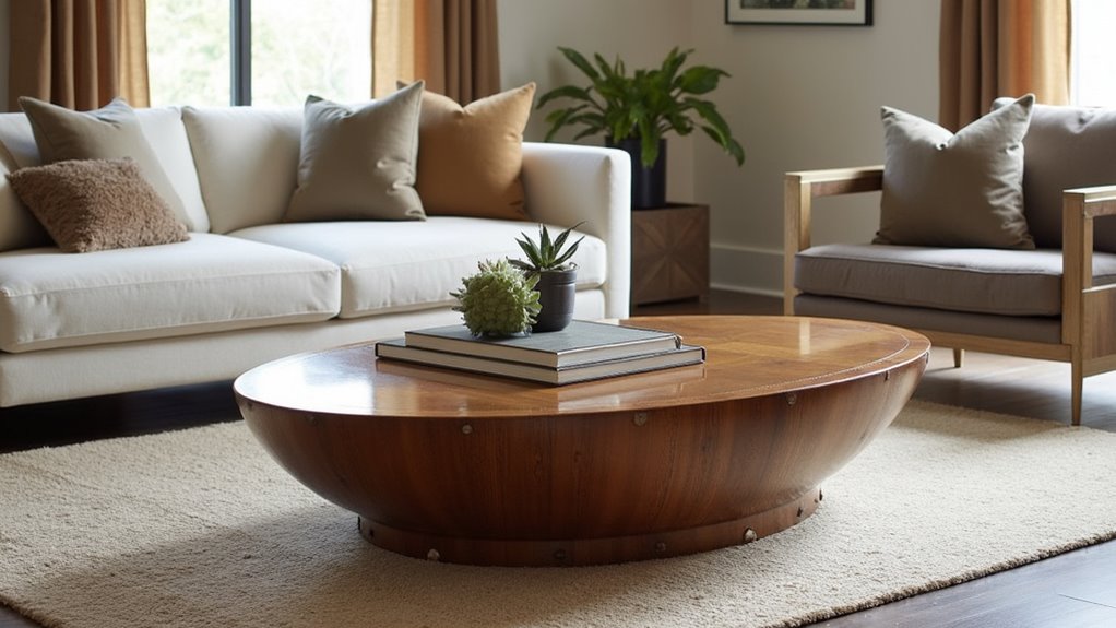 elegant versatile oval table