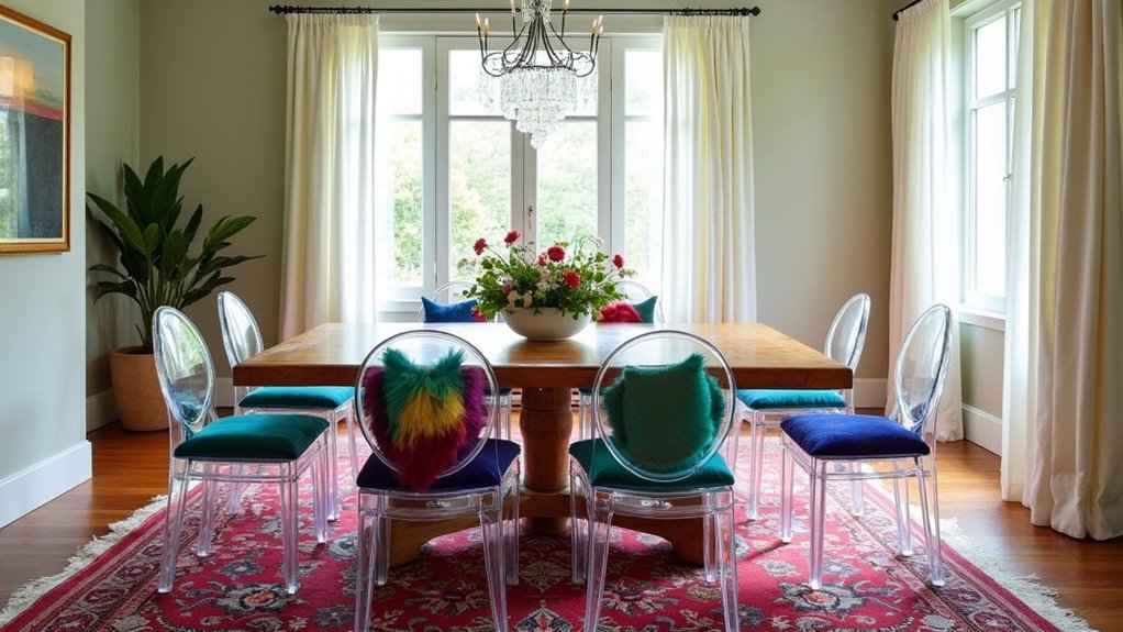 elevate dining with color