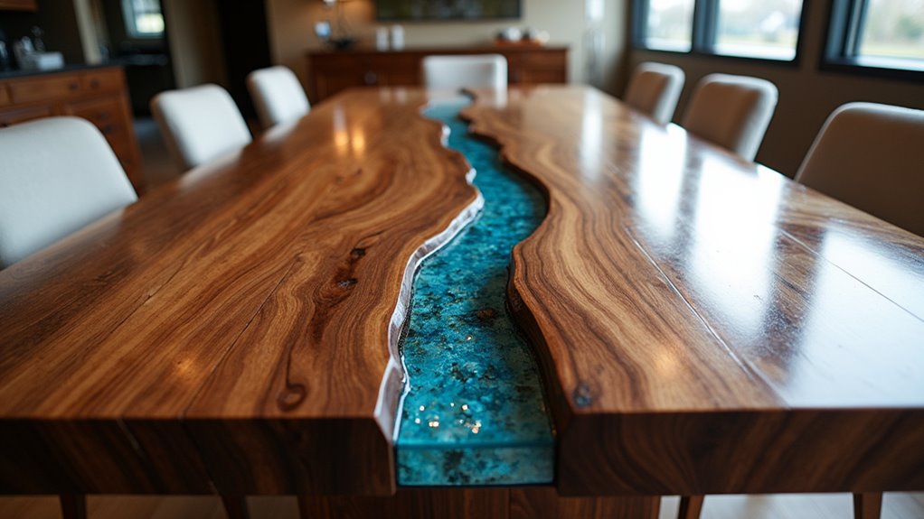 epoxy resin river tables