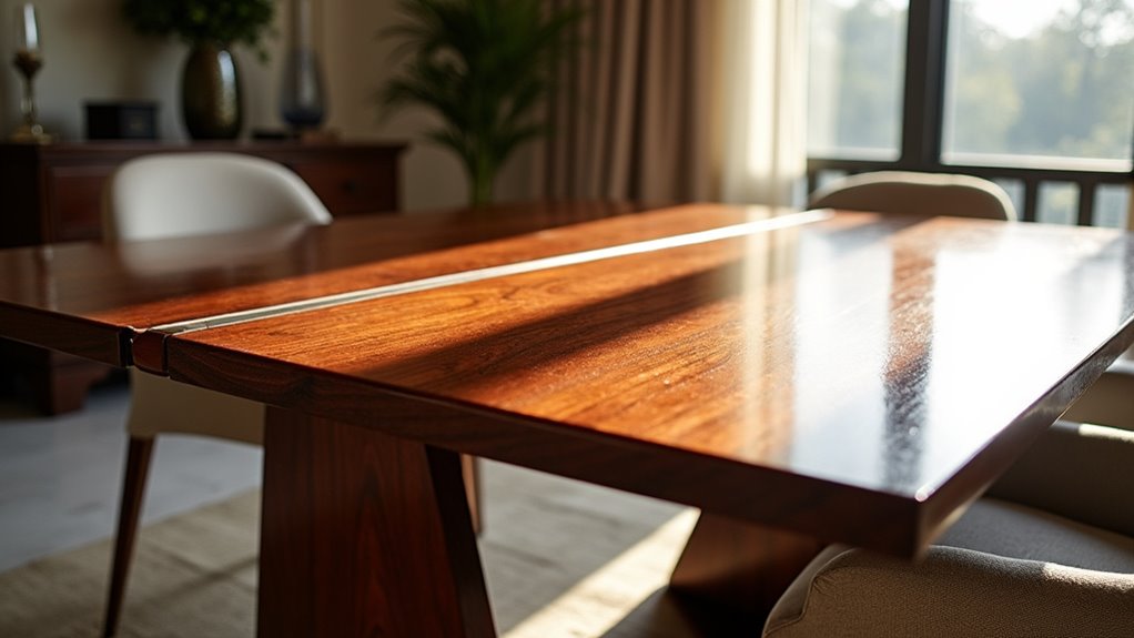 expandable modern dining table