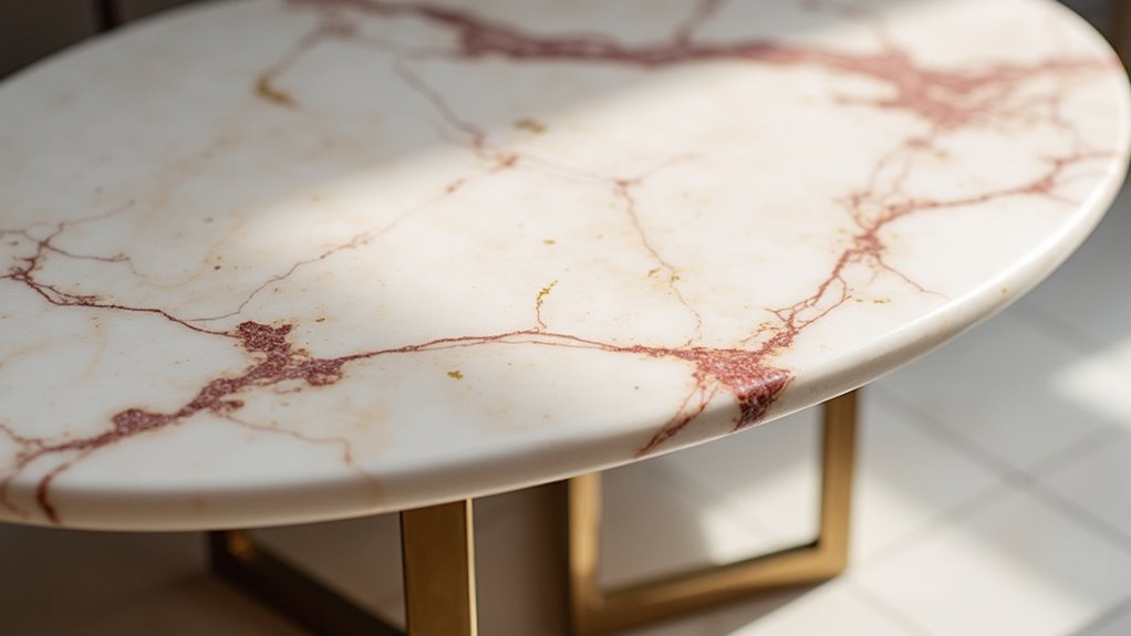 exquisite organic marble table