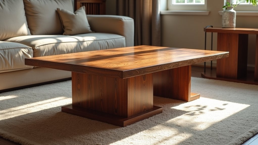 extendable stylish coffee table