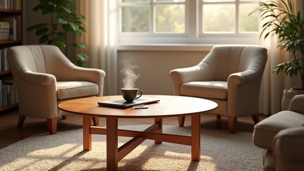 extensive coffee table selection