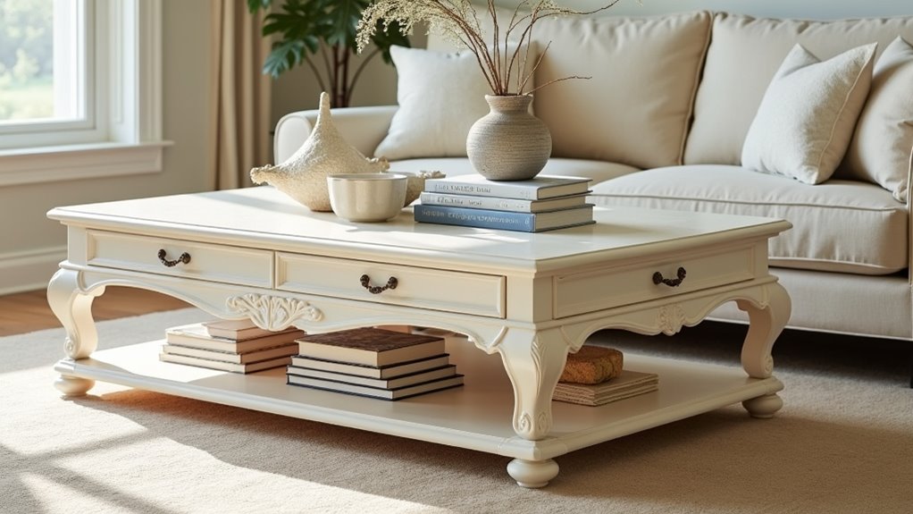 functional coastal coffee tables