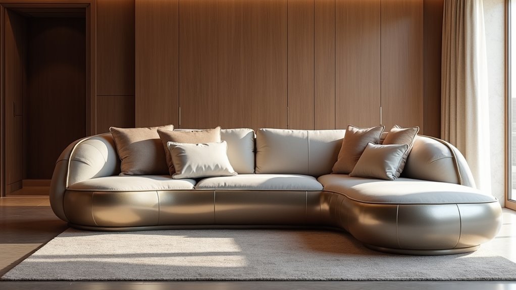 futuristic customizable artistic sofa