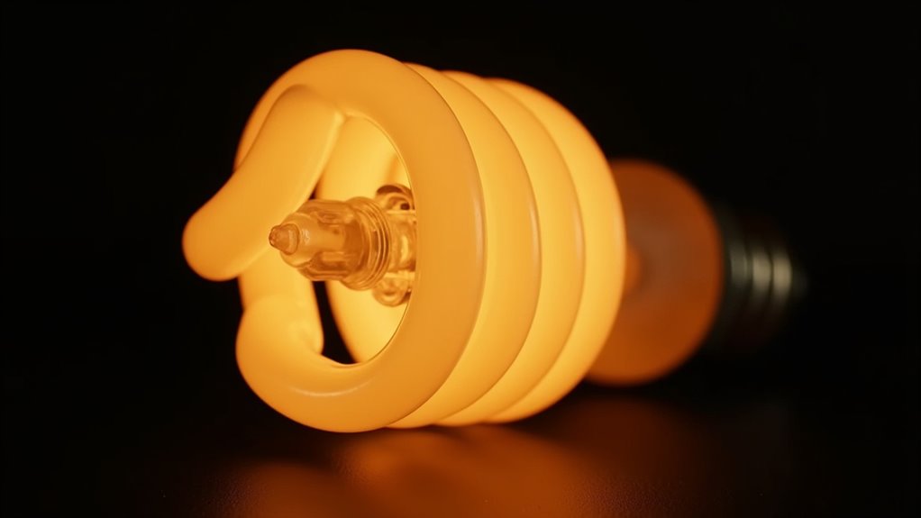 gas discharge to visible light