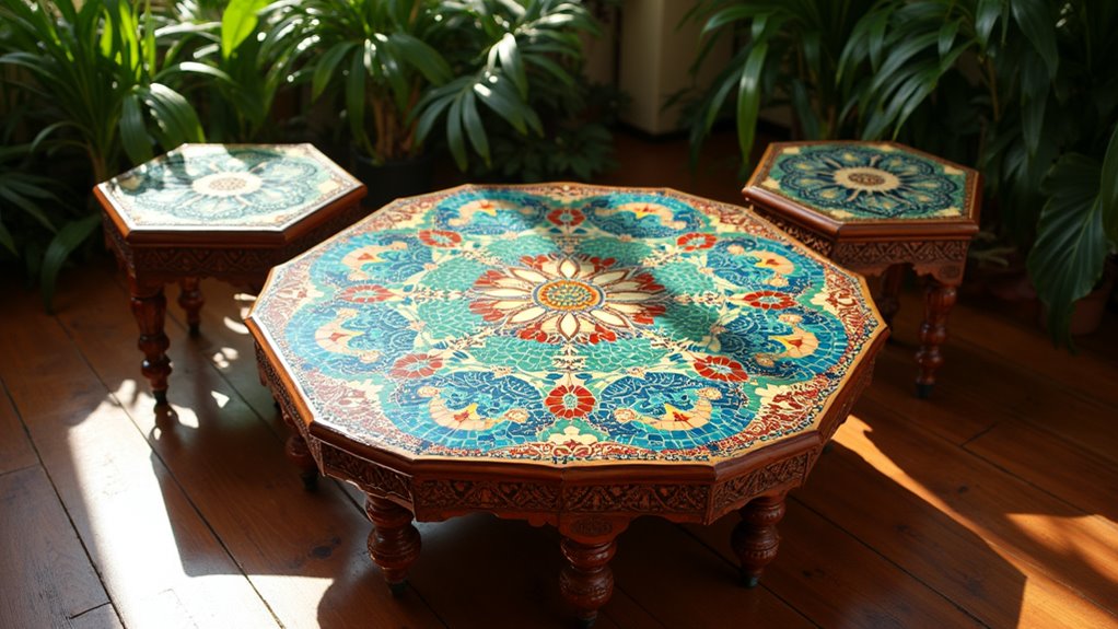 handcrafted zellige tile art