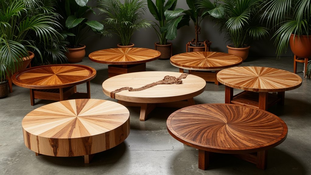 handmade coffee tables available