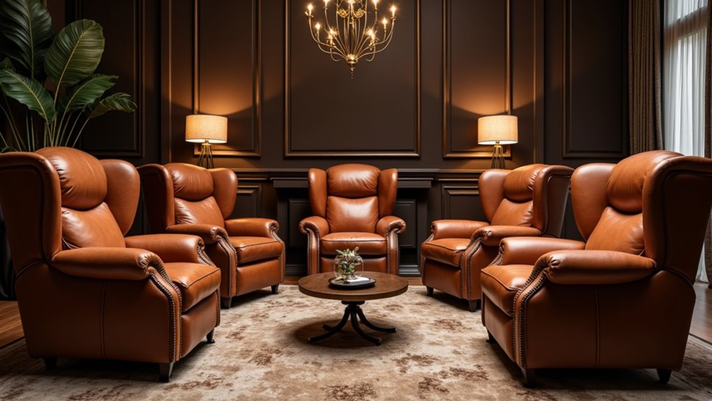 handmade leather recliner excellence