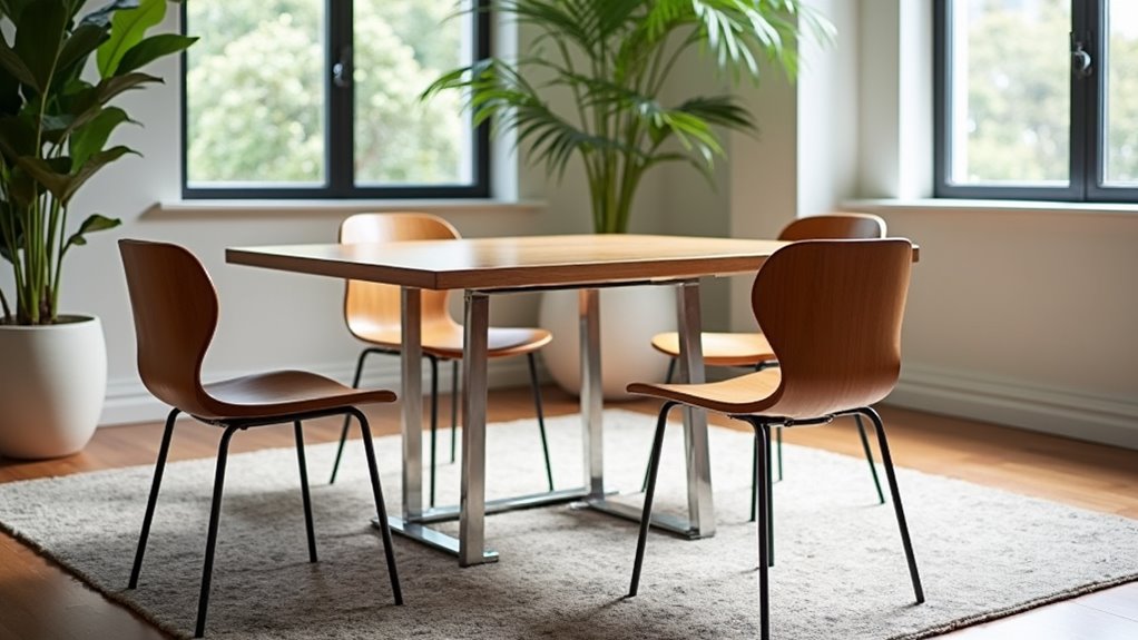 harmonious metal timber combination