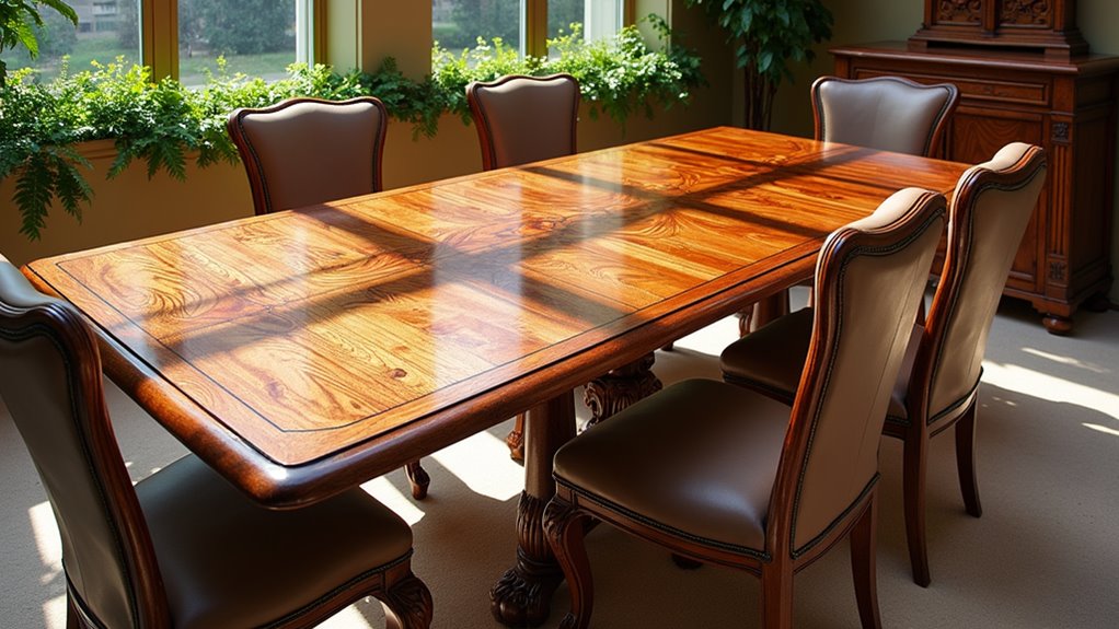 heirloom hardwood dining tables