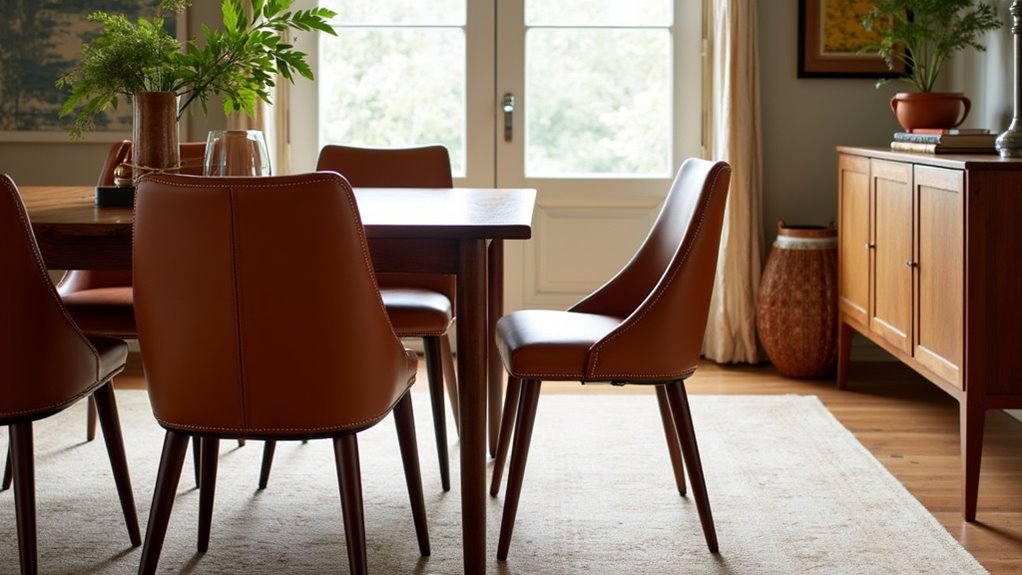 heritage inspired modern dining chair