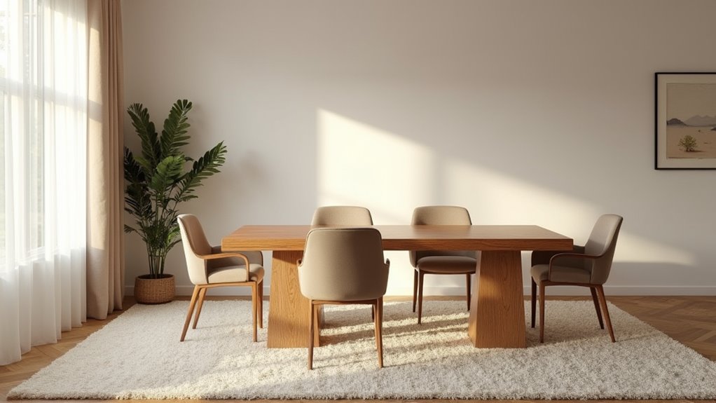 ideal clearance for dining