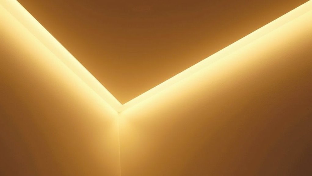 indirect ceiling led glow