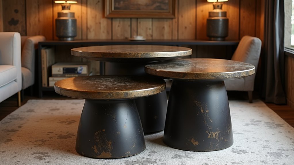 industrial elegance in furniture