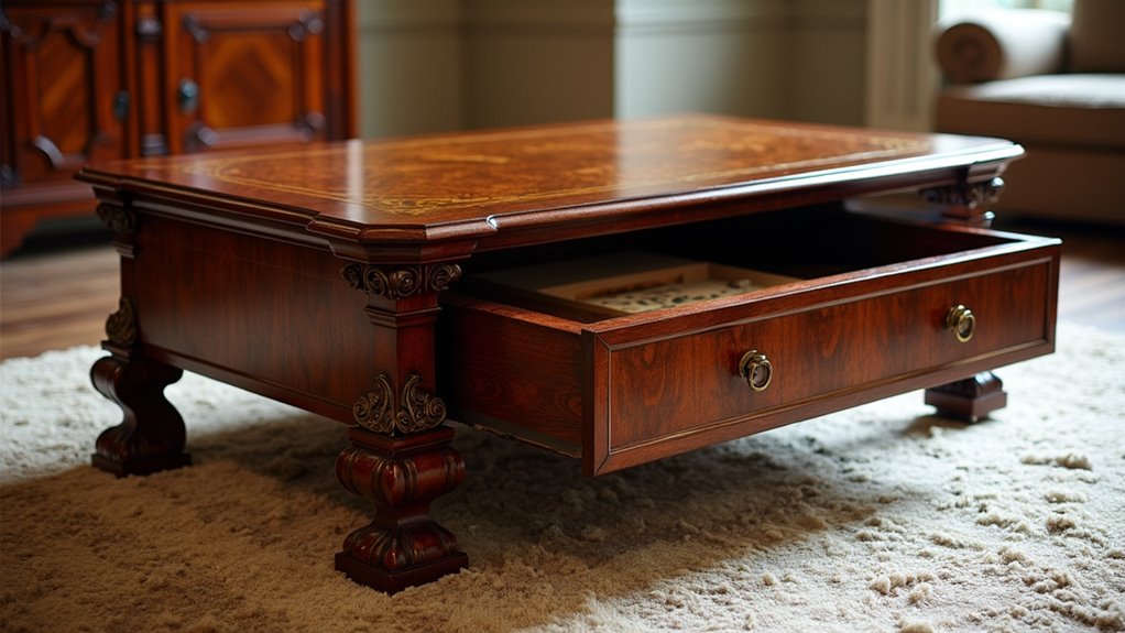 industrial lift top coffee table