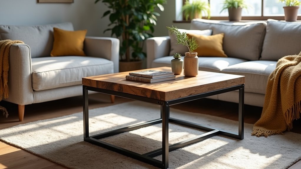 industrial rustic coffee tables