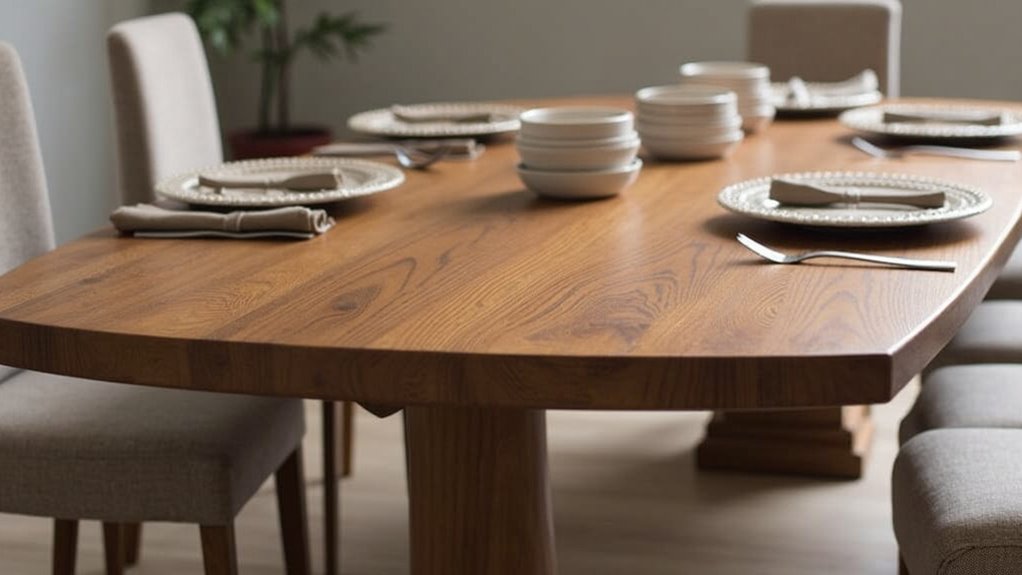 industrial rustic dining table