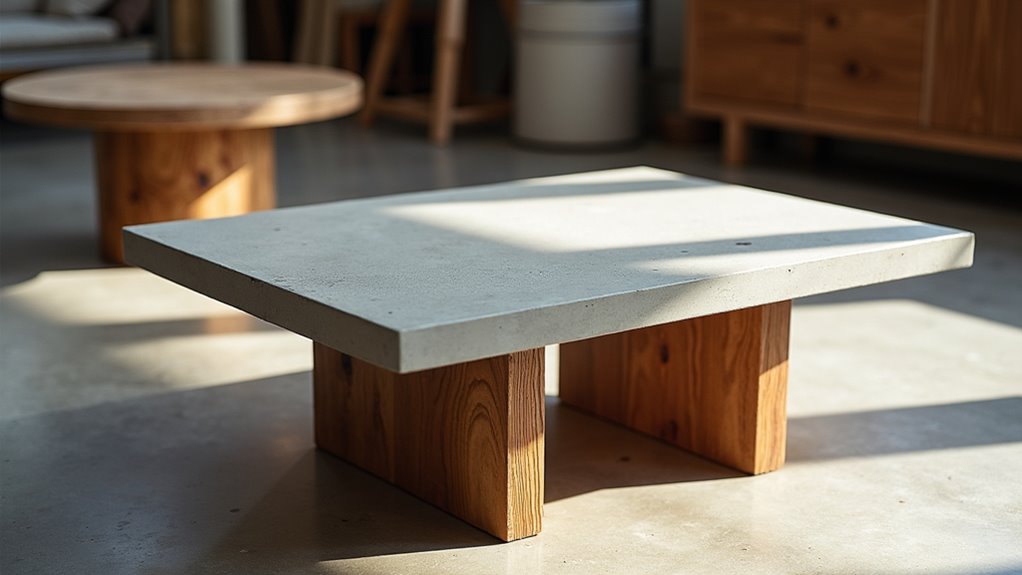 industrial warmth coffee table