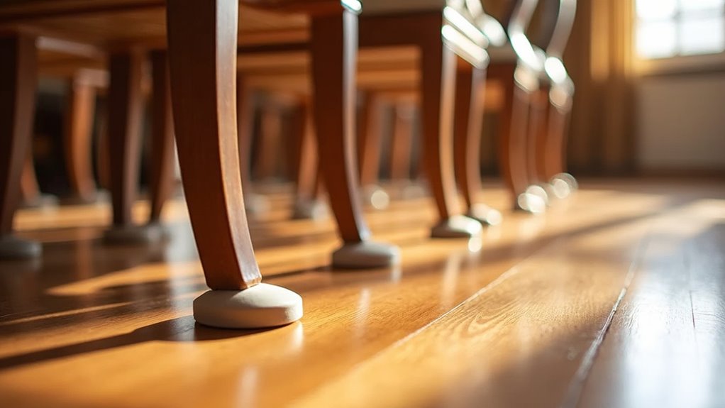 integrated felt silicone caps