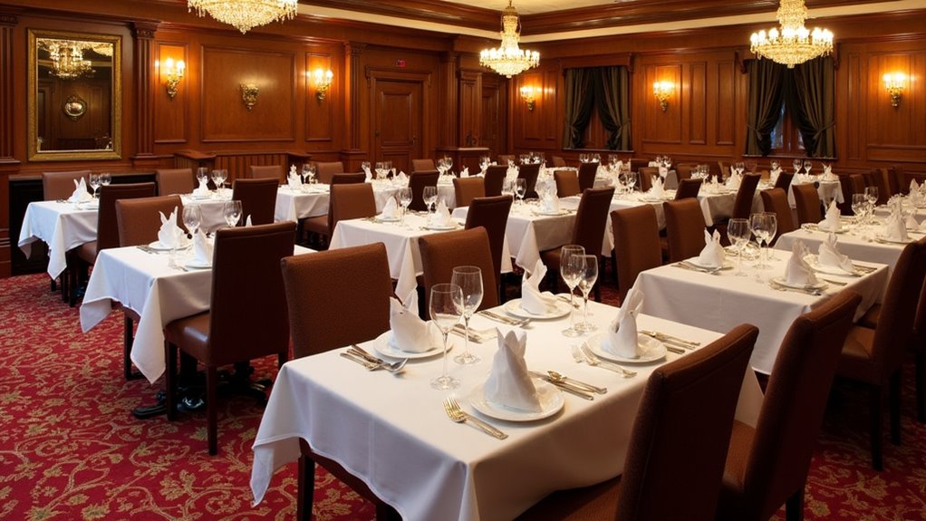 inviting functional dining arrangement