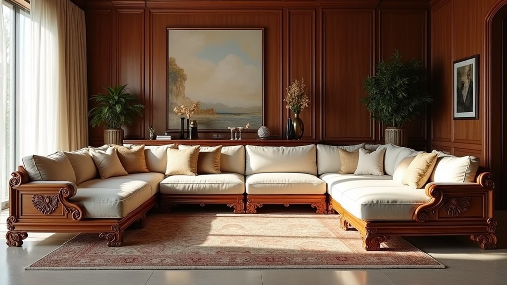 l shaped luxury seating solutions