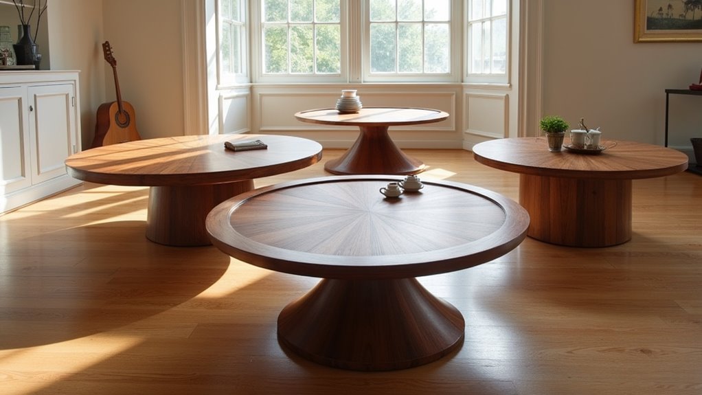 lift top round coffee tables
