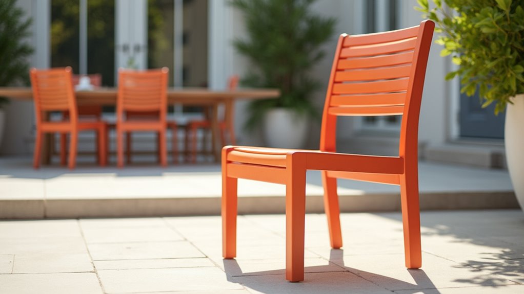 low maintenance outdoor seating