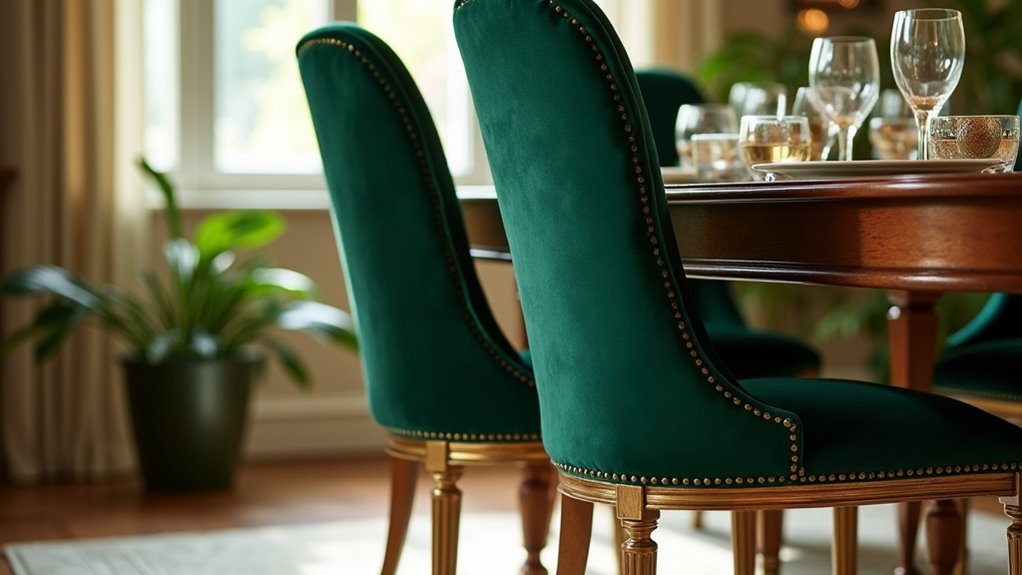 luxurious comfort for dining