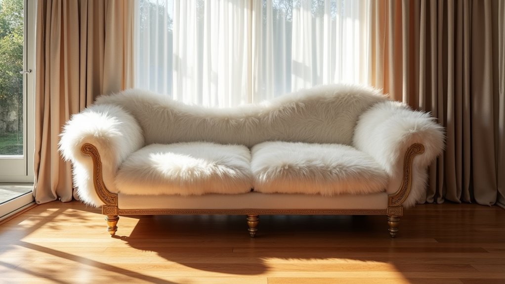 luxurious cozy seating options
