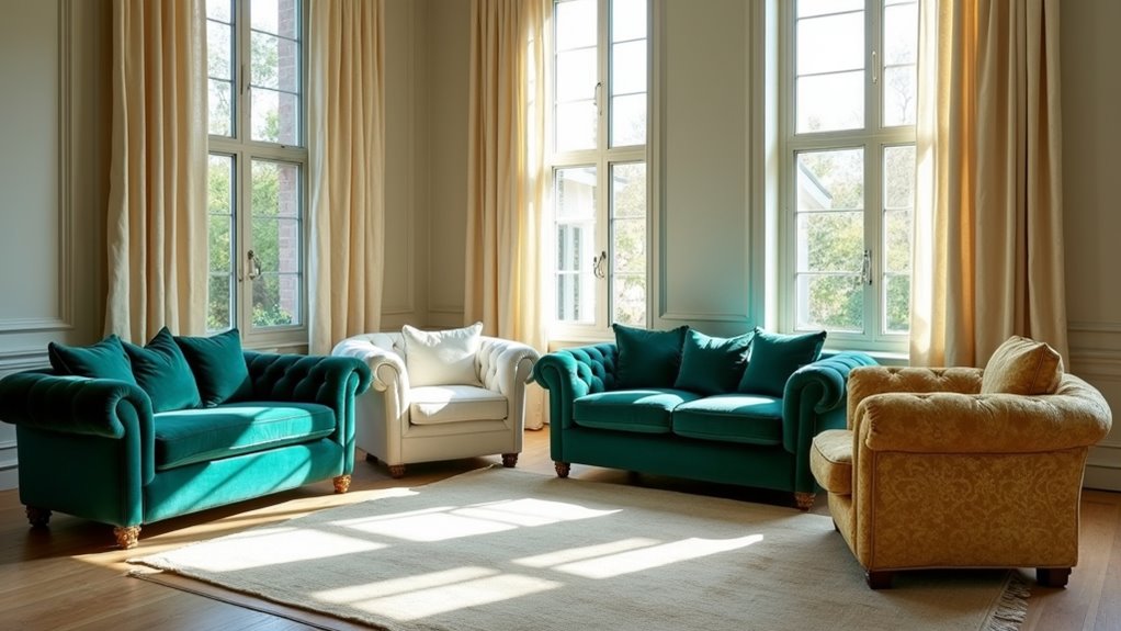 luxurious fabric options available