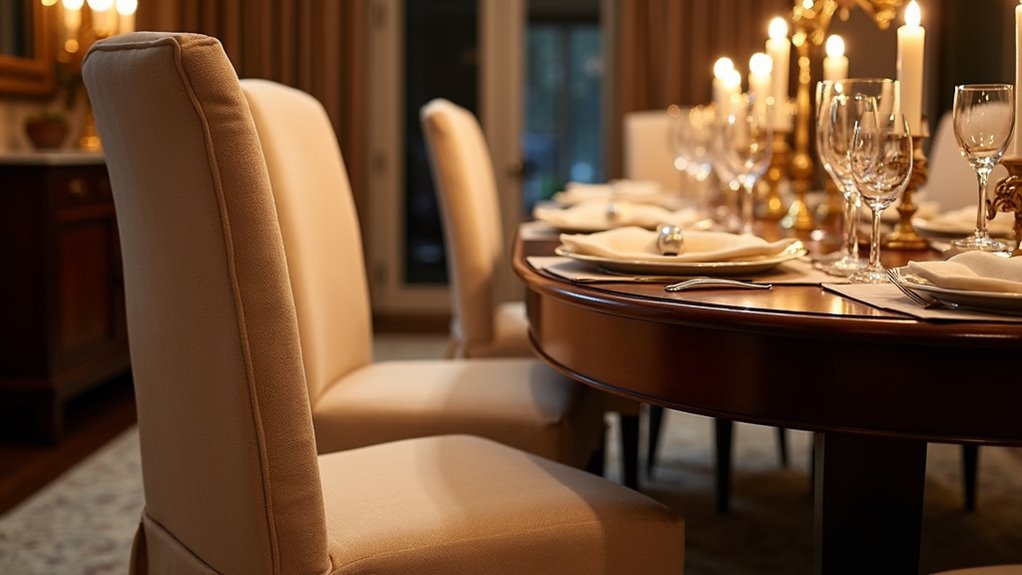 luxurious linen dining elegance
