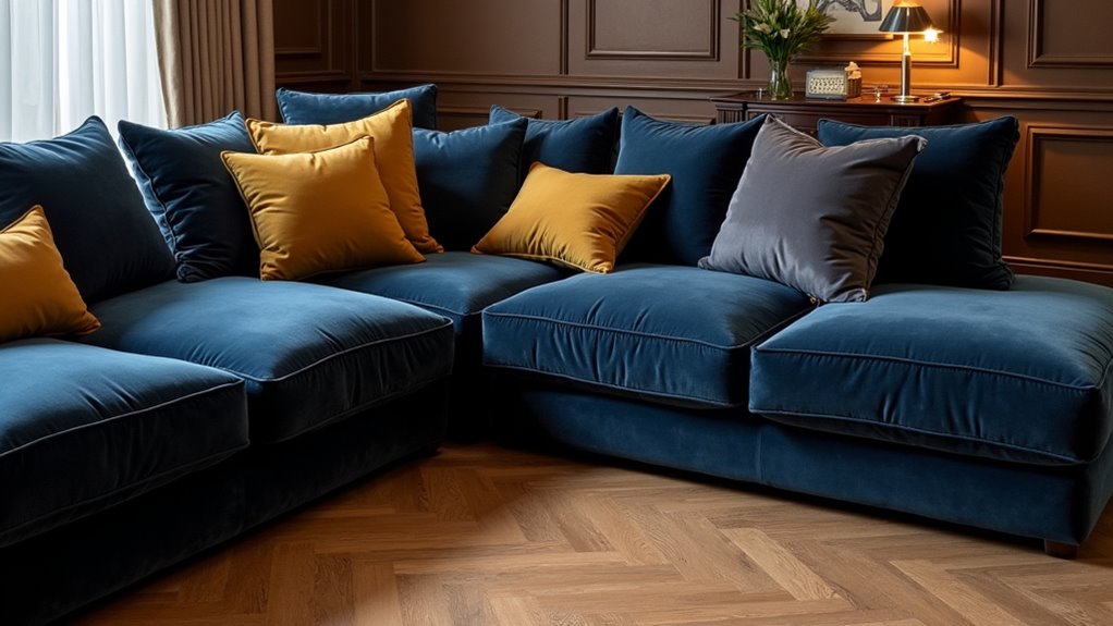 luxurious modular sectional sofa