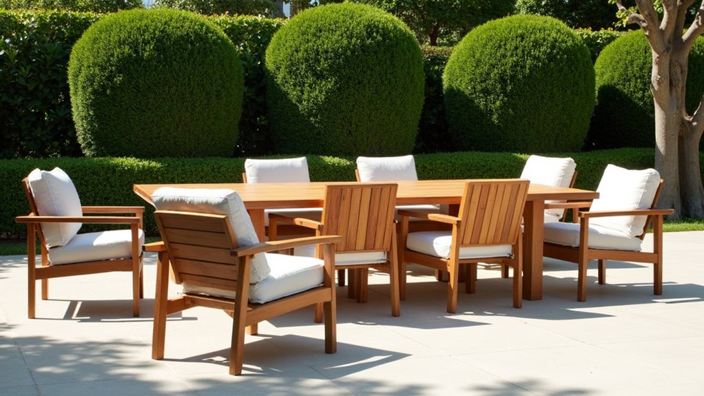 luxurious outdoor dining chair