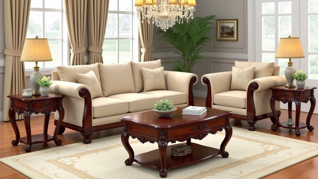 luxurious solid wood furniture