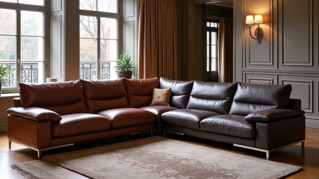 luxury customizable corner sofa